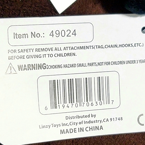 NWT Linzy Stuffed Dog Pug ❤️ Toy For Kids - Picture 10 of 12